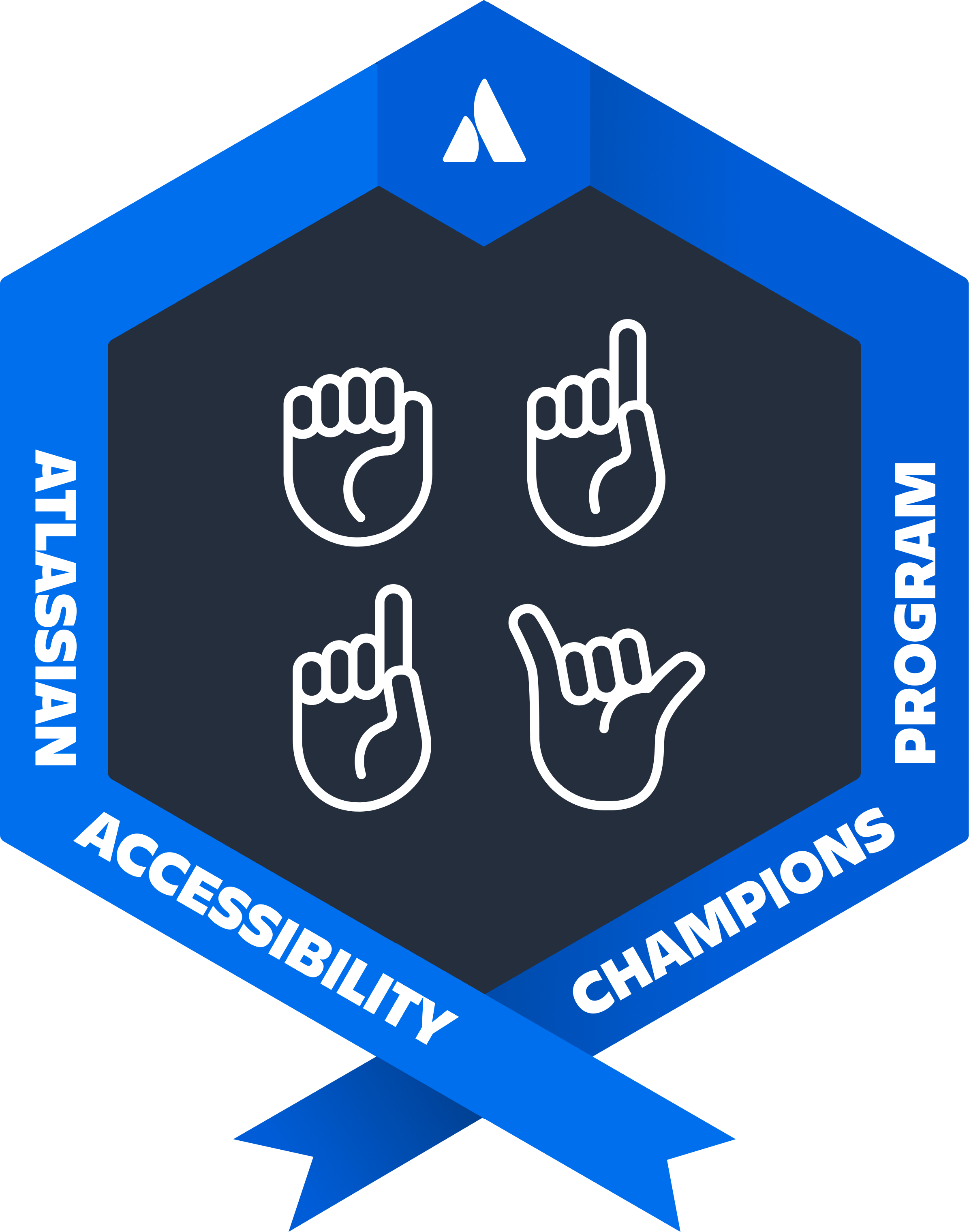 Atlassian Accessibility Champions Program logo